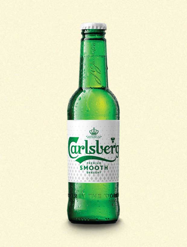 Carlsberg premium smooth draught beer